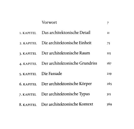 Kemp, Wolfgang, Archtektr analysieren, Inhalt
